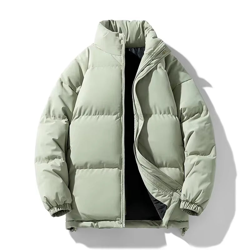 8XL Puffer Jacket Men Thick Warm Winter Jackets Man Parka plus Size Casual Fashion Outwear Coats Stand Colar Men'S Clothing Top